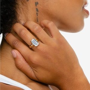 The Outstanding Solitaire CZ Ring